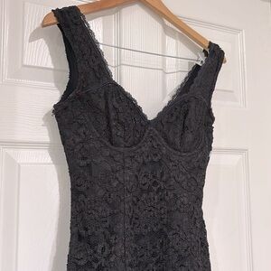 Vintage 🌹Black Lace Dress